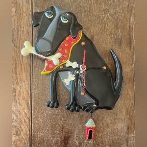 Allen Designs - Decorative Dog Wall Clock
